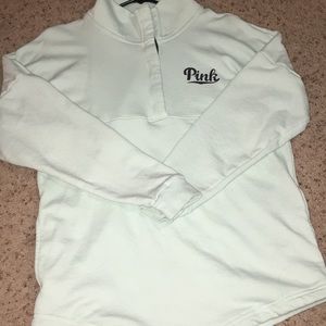 VS Pink snap up pullover size S! BRAND NEW